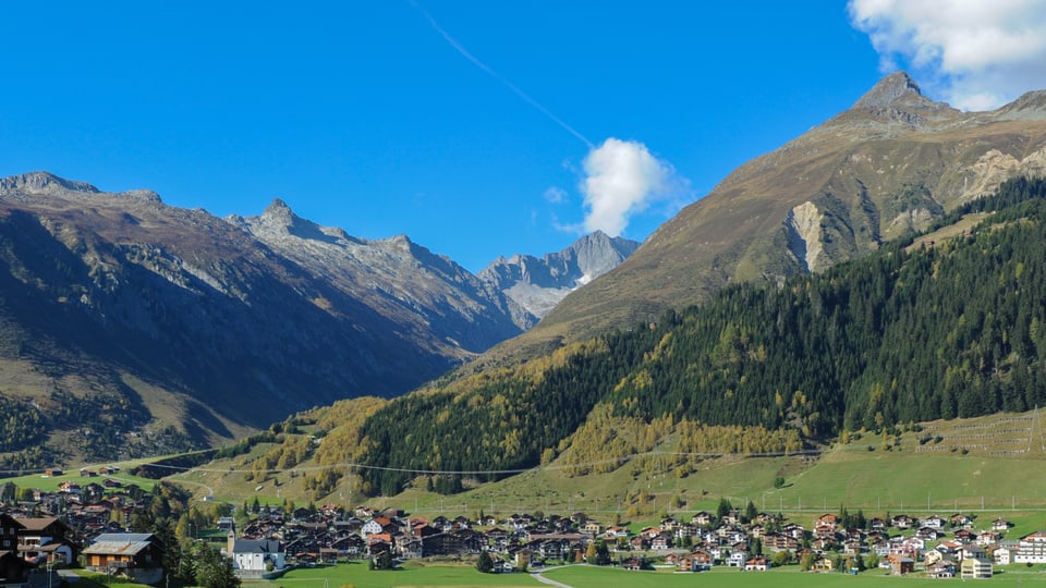 Il vitg da Sedrun.