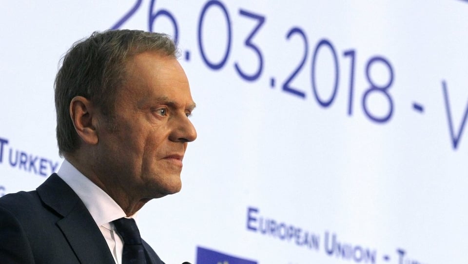Il president da l'EU Donald Tusk.