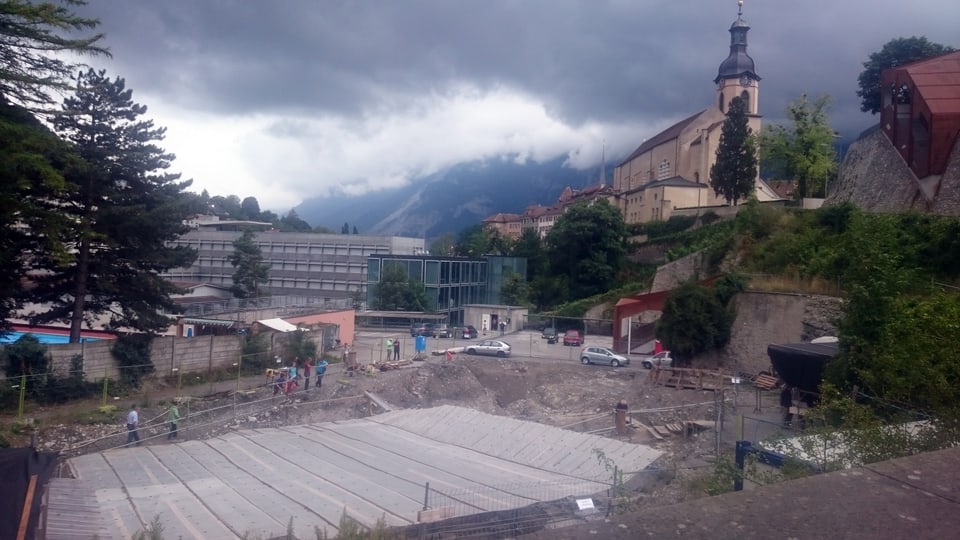 Sut la catedrala da Cuira: Ils archeologs han mess liber las ruinas da la veglia «Münzmühle».