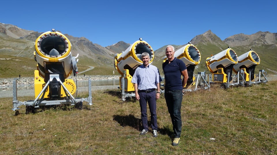 Andri Lansel ed Egon Scheiwiller