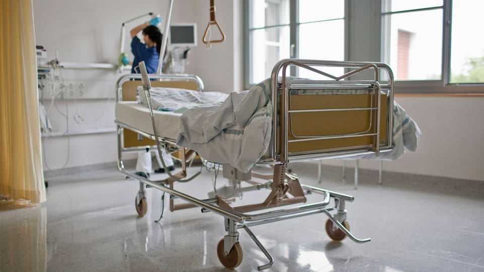 Ina chombra d'in ospital.