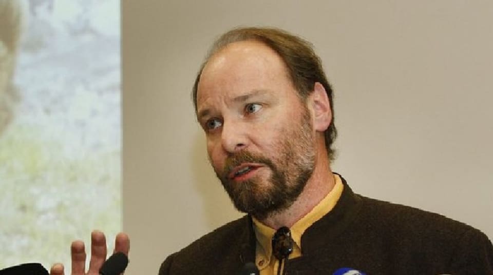 L'inspectur da chatscha federal, Reinhard Schnidrig.