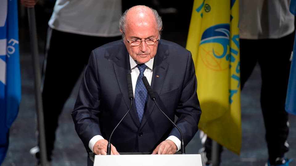 Il president da la Fifa Sepp Blatter.