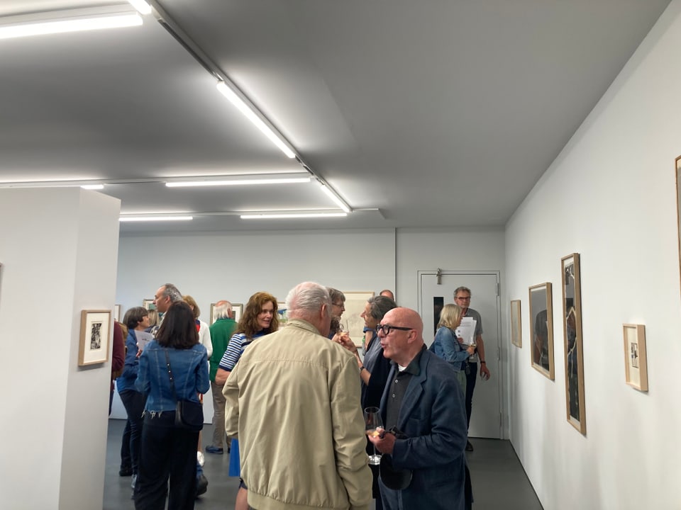 Vernissage, Menschen Kunst