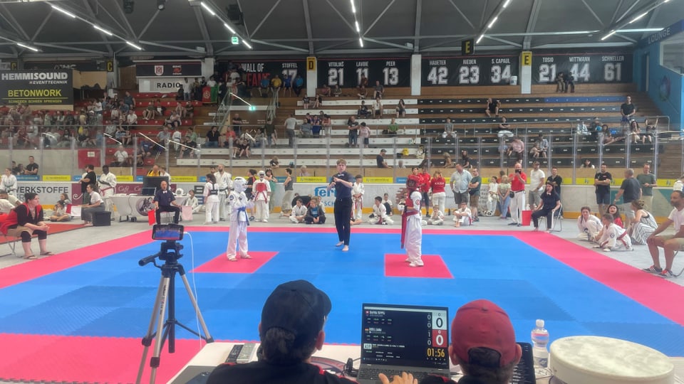 Karate Turnier «Trimmiser Cup» Thomas Domenig Stadion Chur 