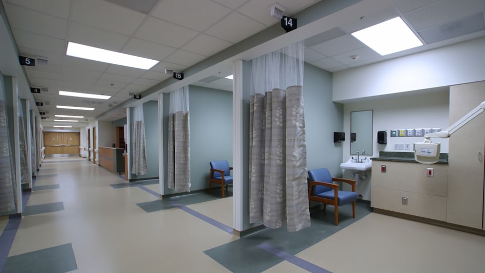 In suler en in ospital. 