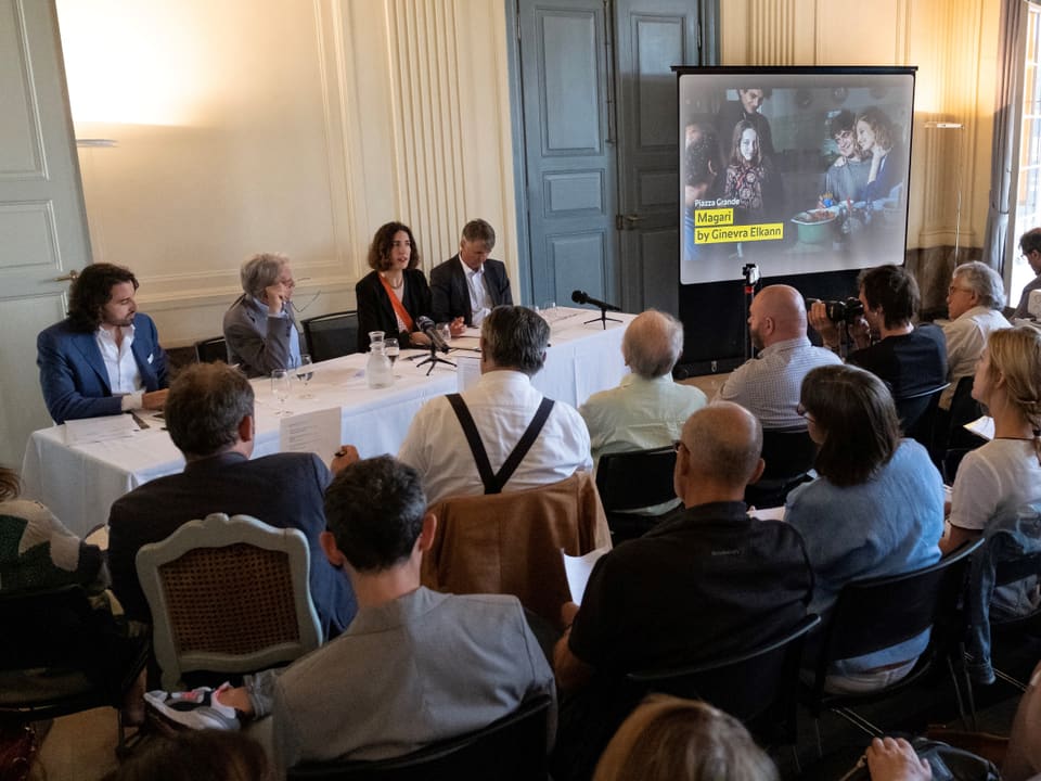 Conferenza da medias a Berna per la 72avla ediziun dal Locarno Festival.