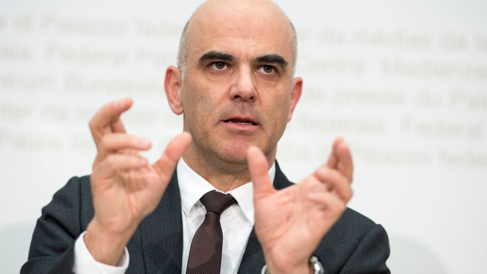 purtret dad Alain Berset.