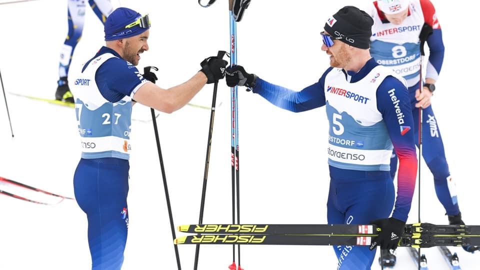 Jason Rüesch e Dario Cologna