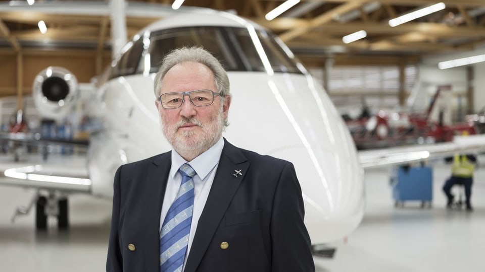 Purtret dad Oscar Schwenk. 