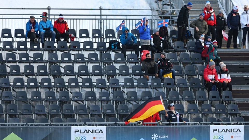 Las tribunas èn durant tschertas concurrenzas fitg vidas.