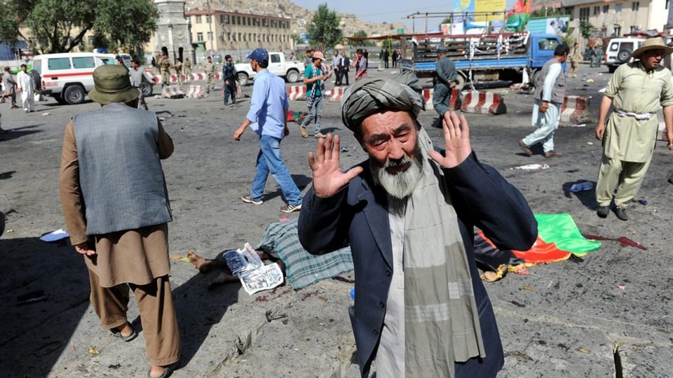 Plazza a Kabul.
