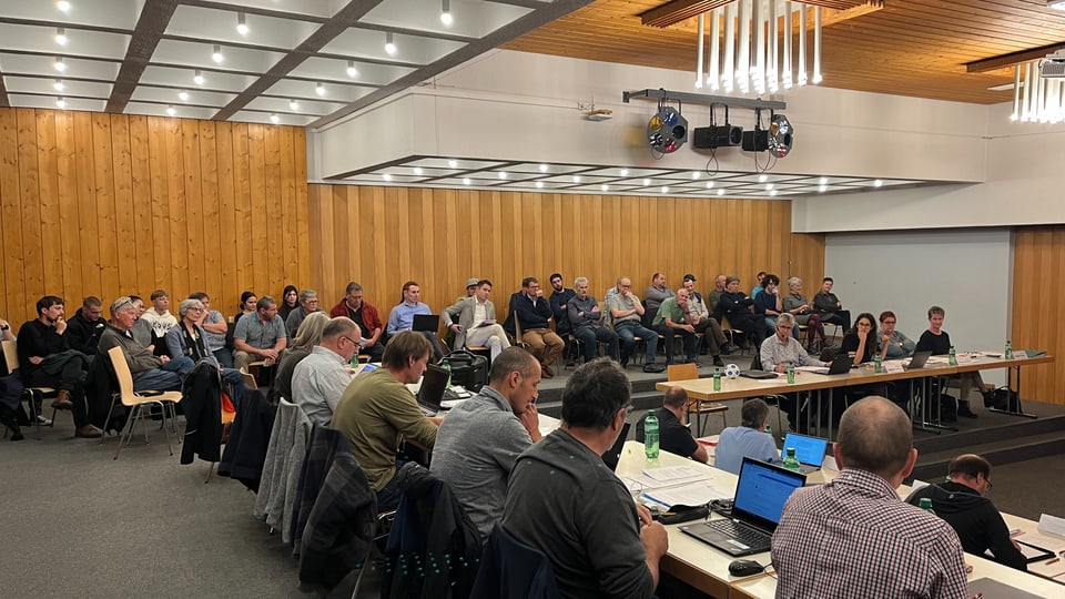 Sitzung Parlament Ilanz