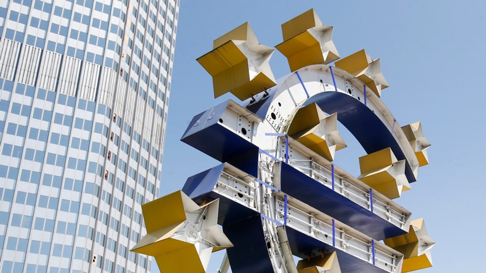 Sedia da la Banca centrala europeica a Frankfurt.