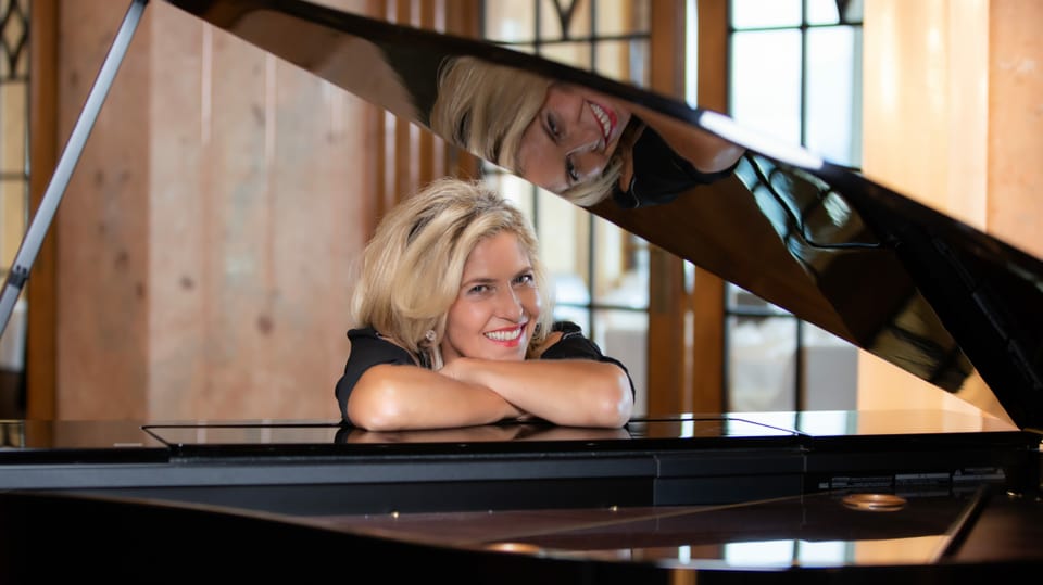 Marie Louise Werth e ses piano