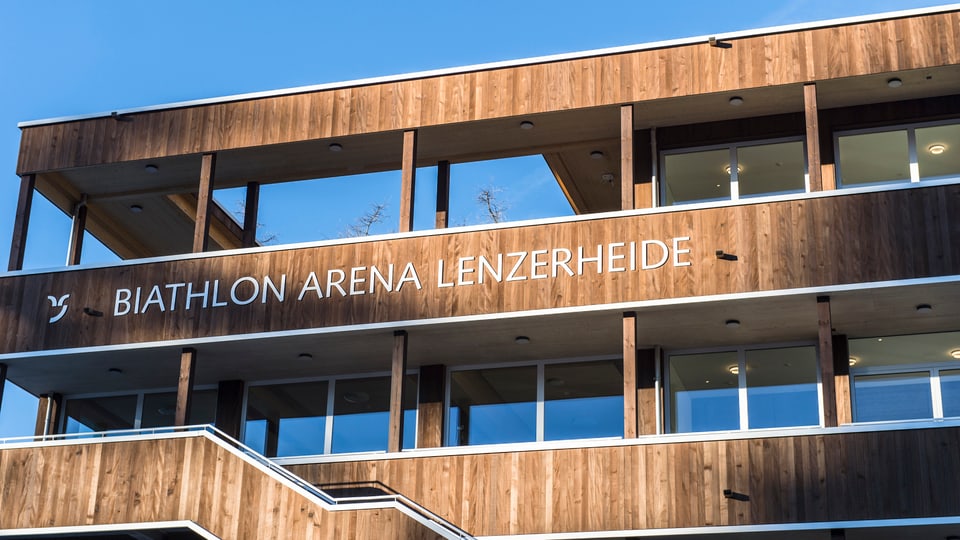 Arena da biatlon a Lai.