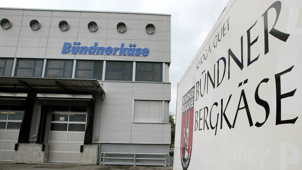 Purtret dal logo da Bündnerkäse. 