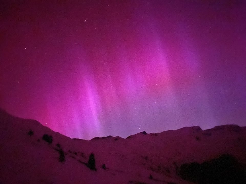 Polarlichter in Graubünden