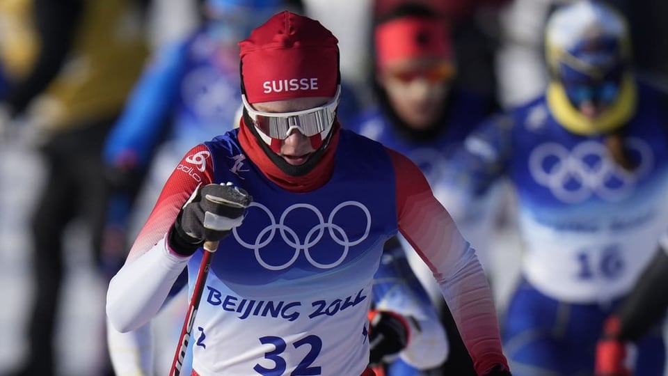 Peking 2022: Passlung skiatlon dunnas – Nadja Kälin