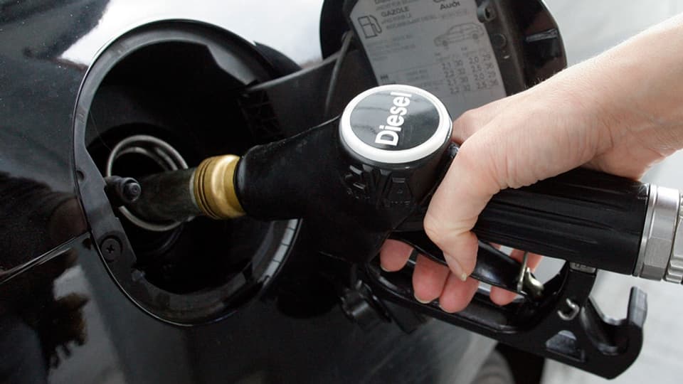 In tancadi cun diesel.