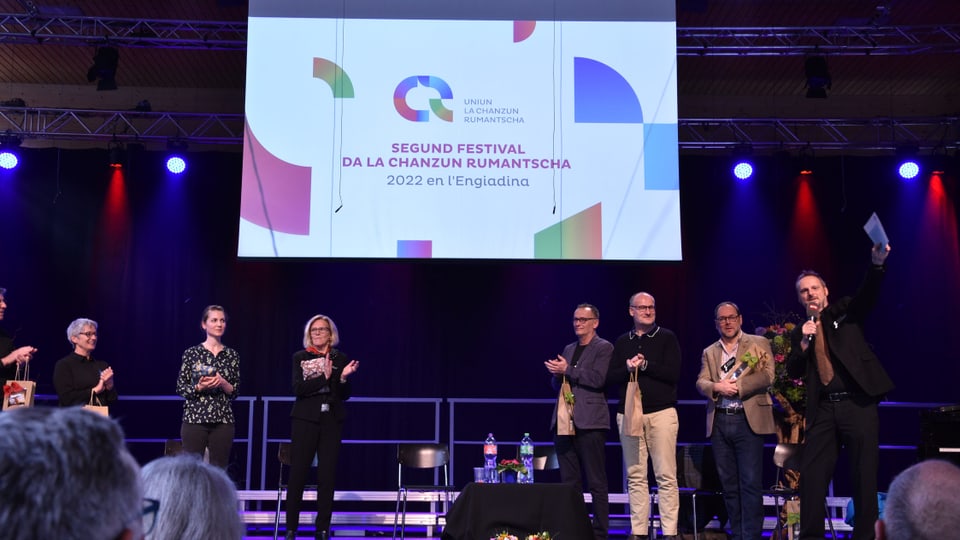 Il final da l'emprim Festiva da la chanzun rumantscha