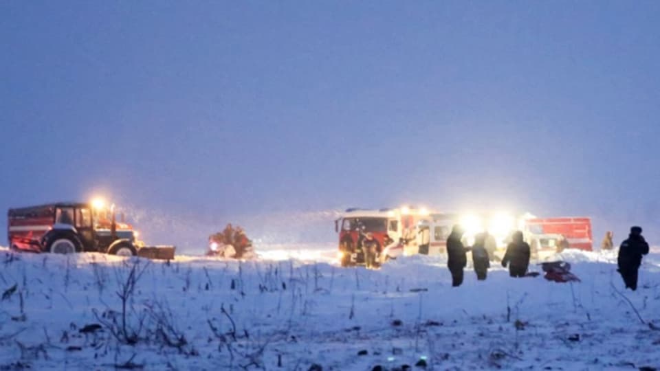 Lieu da l'accident da l'aviun.