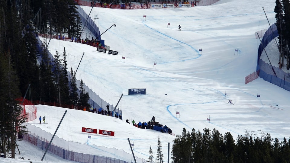 Pista da cursa a Beaver Creek. 