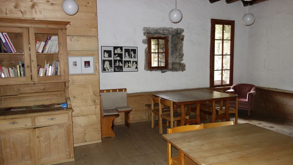 La sala da giugar en il chastè Ehrenfels.