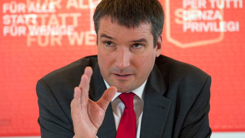 Christian Levrat, president da la PS.