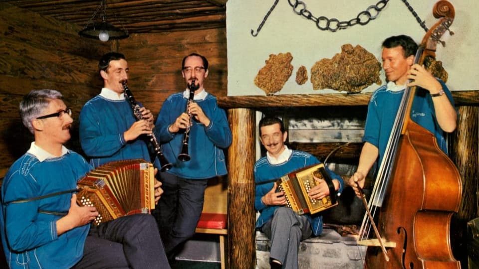Peter Zinsli und sini Ländlerfründa Peter Zinsli ed ina da sias chapellas