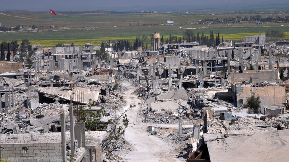 In lieu destruì en la Siria.