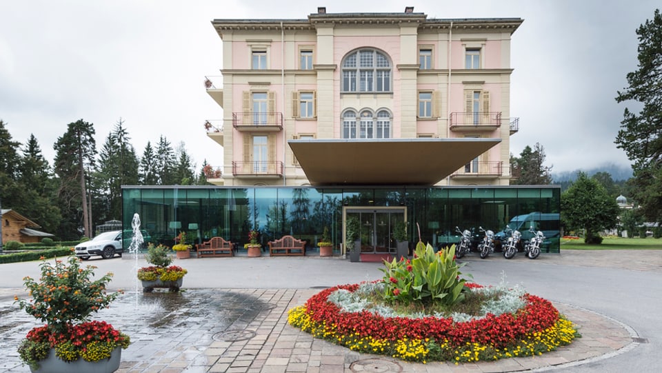 L'hotel Waldhaus a Flem.