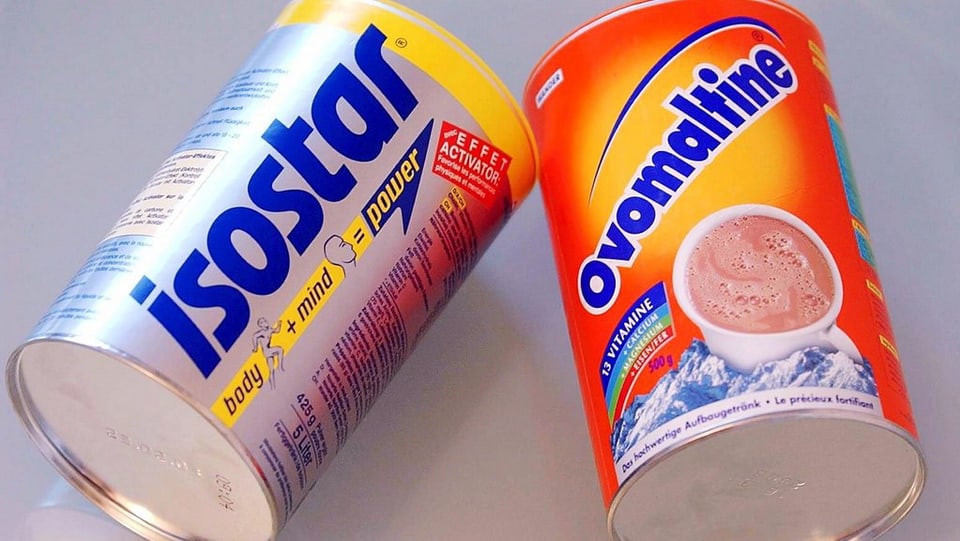 Duas cuppas da pulvra dad instant. ina giada isostar. Ina giada Ovamaltine.
