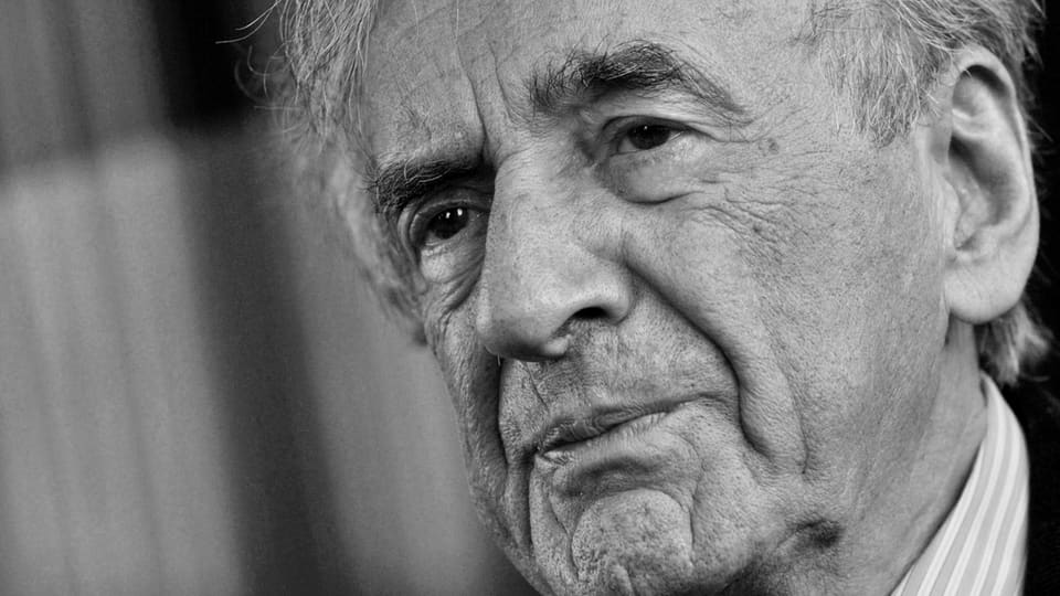purtret da Elie Wiesel