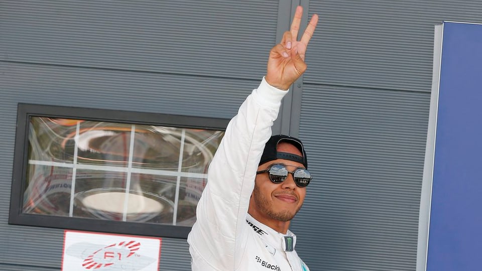 il pilod da furmla 1, Lewis Hamilton, sa legra da si'emprima plazza