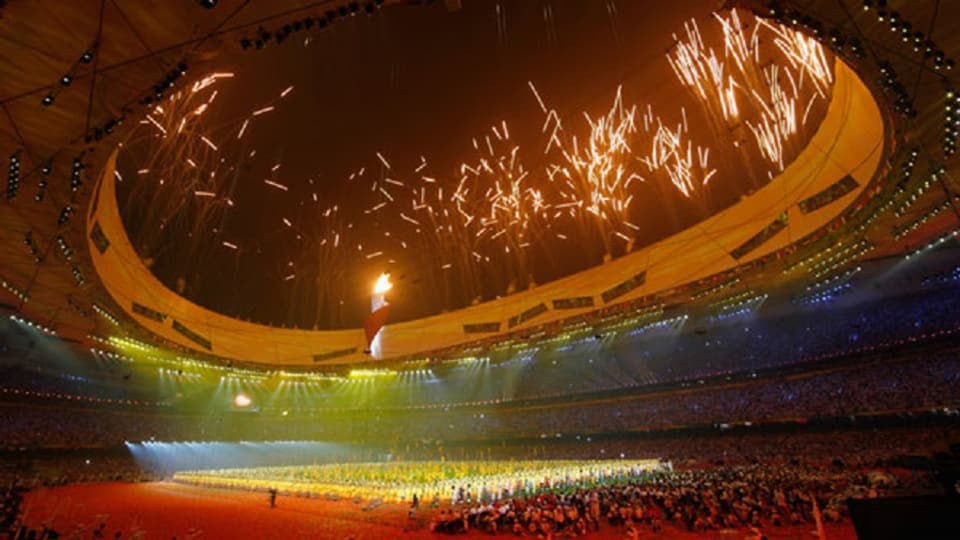 Avertura dals gieus olimpics a Bejing.