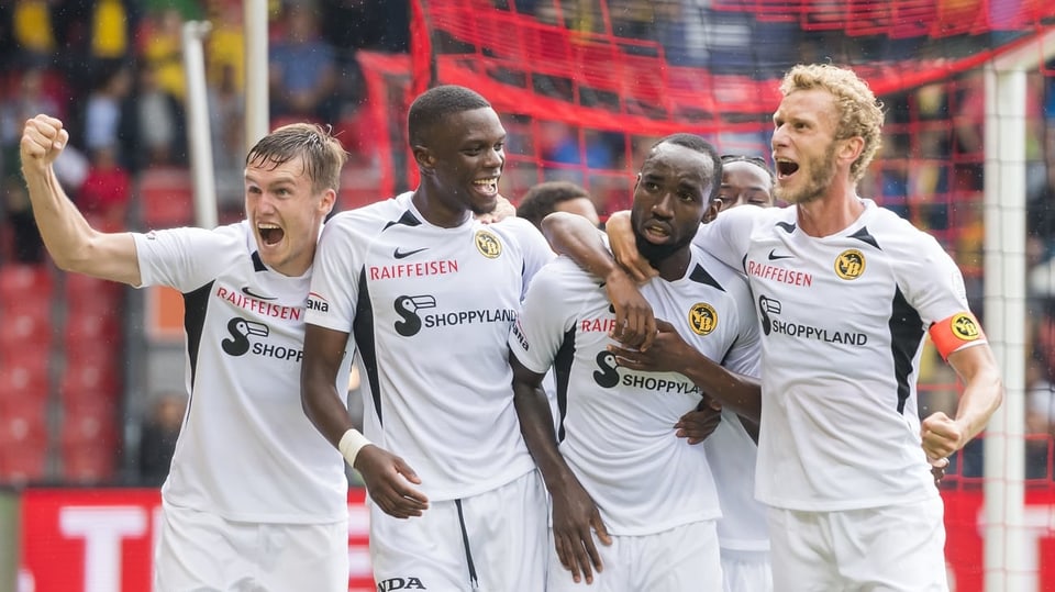 Plirs giugaders dals Young Boys sa legran.