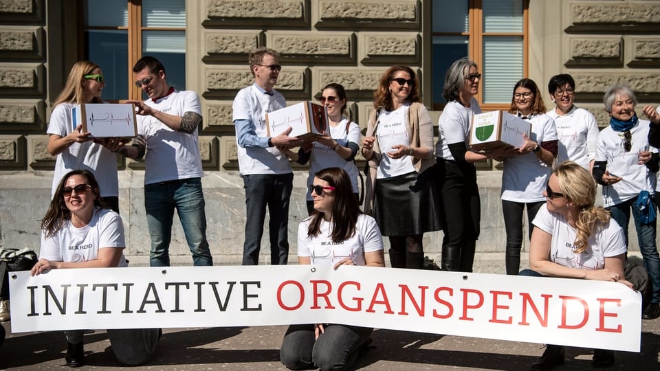 Ils iniziants da «Promover donaziuns d'organs - salvar vitas»