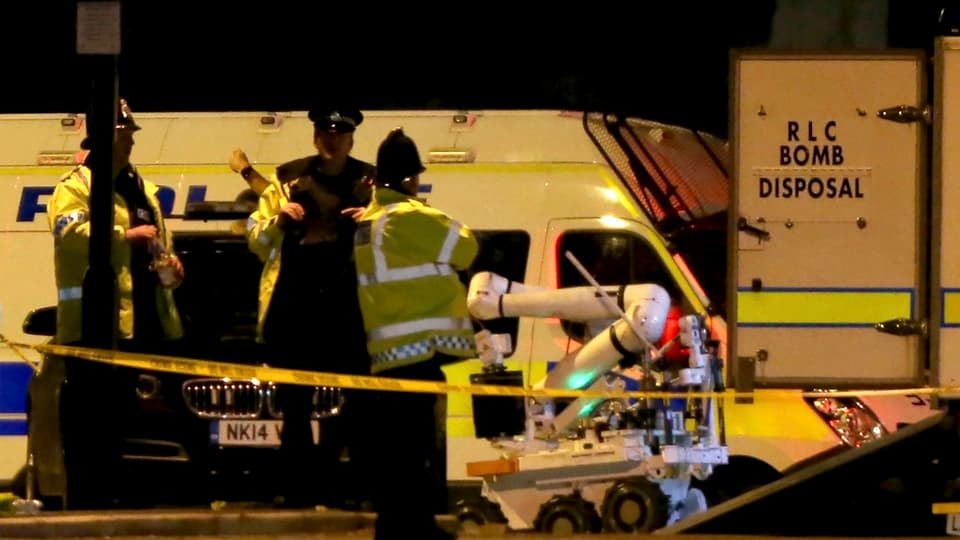 Las ambulanzas suenter il concert. 