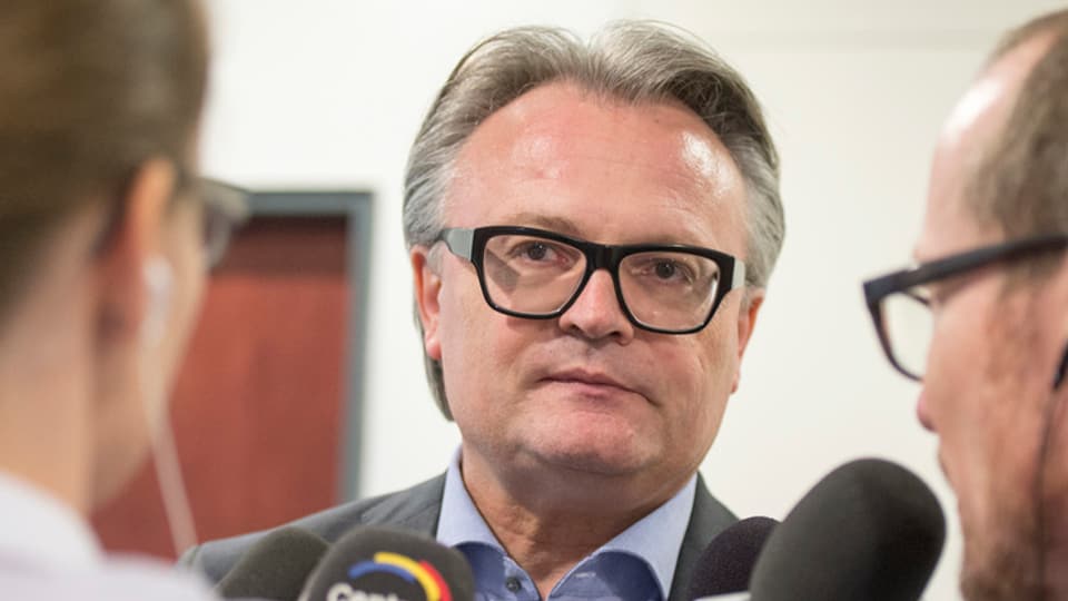 Il president da la citad da Lucerna, Stephan Roth, suenter sia schleppa