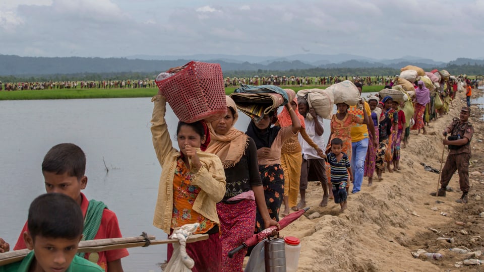 Rohingya sin la fugia