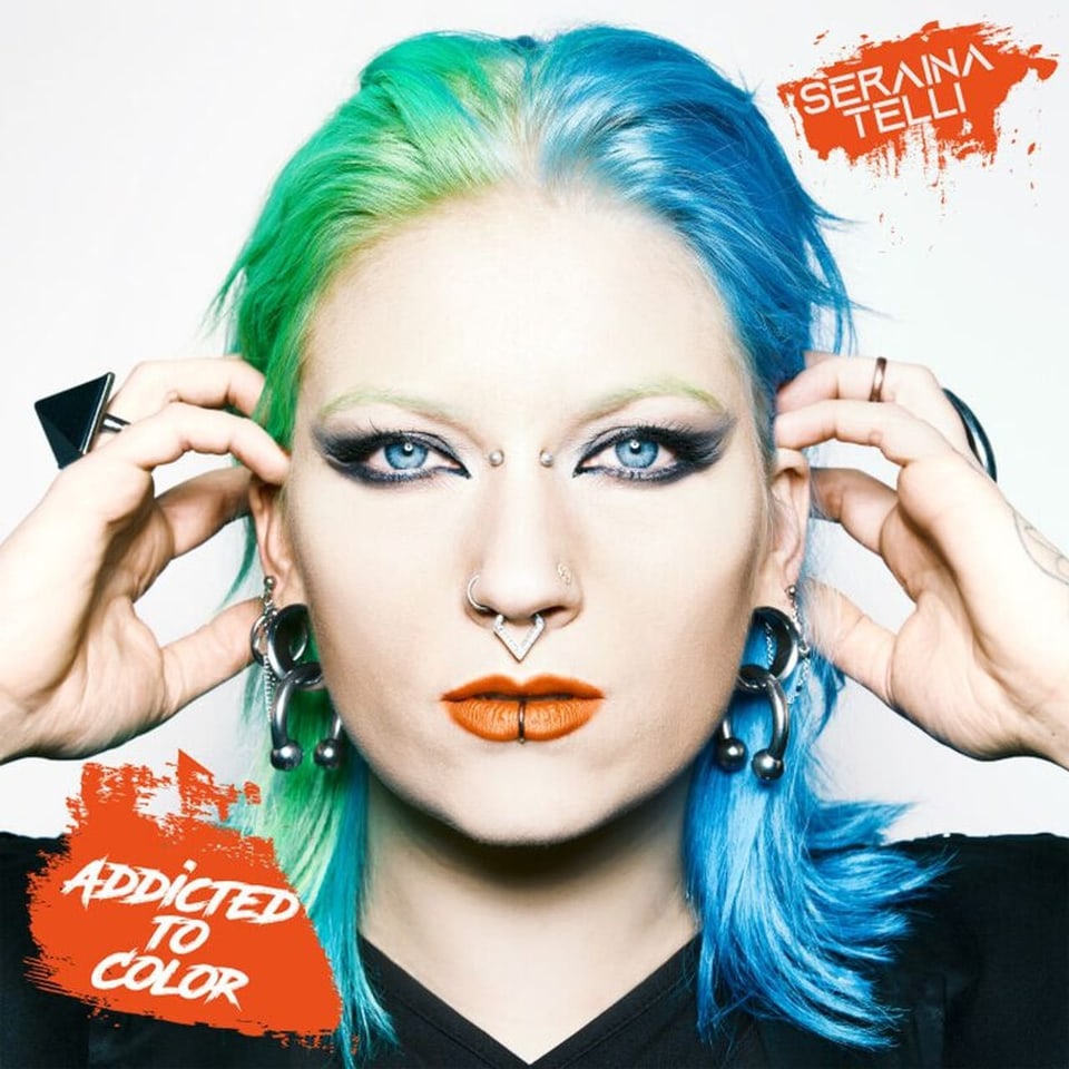 Cover zur Single «Addicted to Color» von Seraina Telli