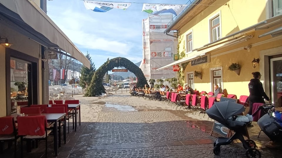 Il vitg da Kranjska Gora.