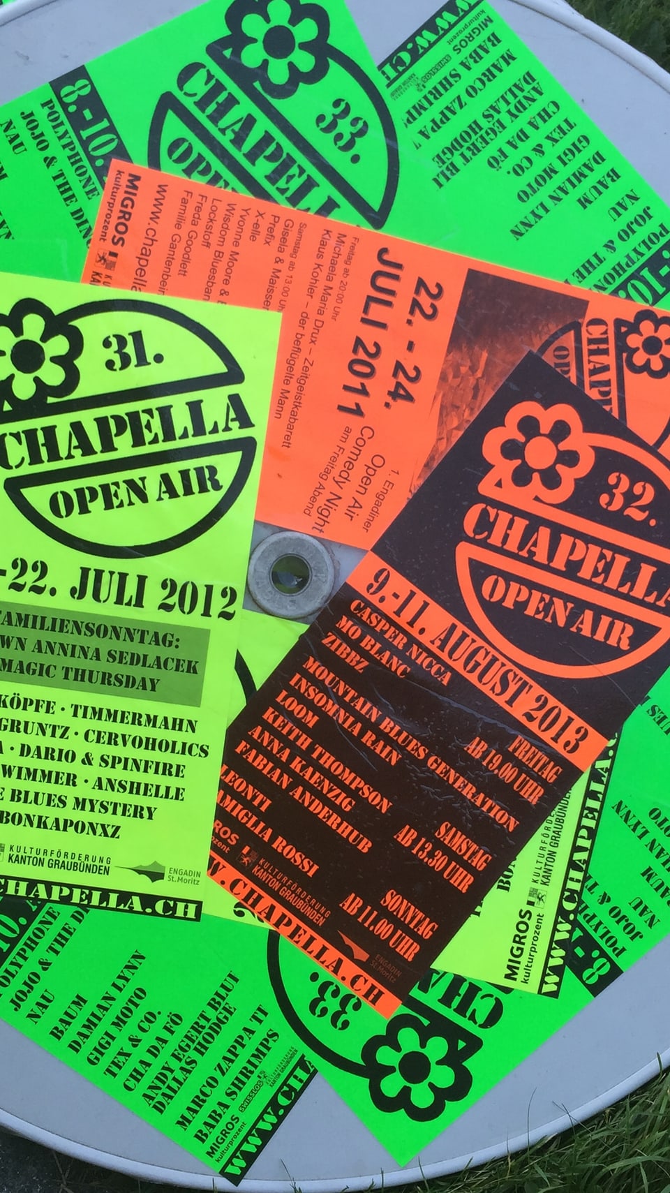 Flyers openair Chapella
