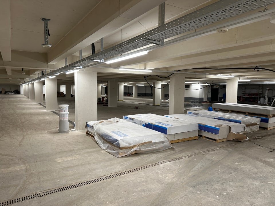 Baustelle garage Quadrelllas