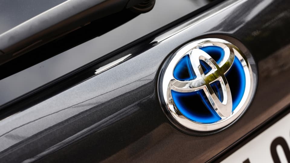 Logo da Toyota sin in auto.