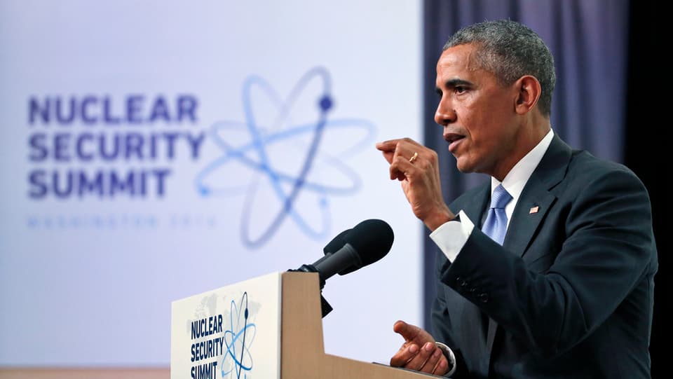 Il president american Obama discurra.
