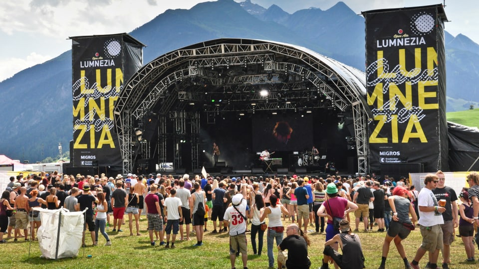 Surselva Open Air Lumnezia cun musica da tuttas colurs Novitads RTR