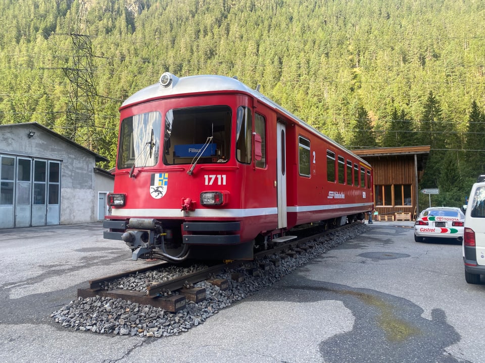 Dieser Steuerwagen wird nirgendwohin mehr gesteuert.