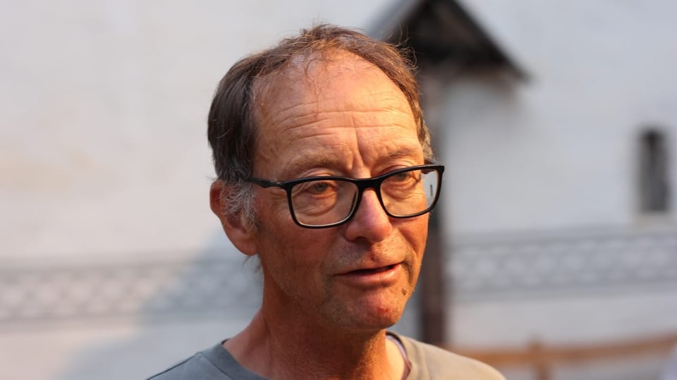 Der Regisseur Chasper Ans Gaudenz